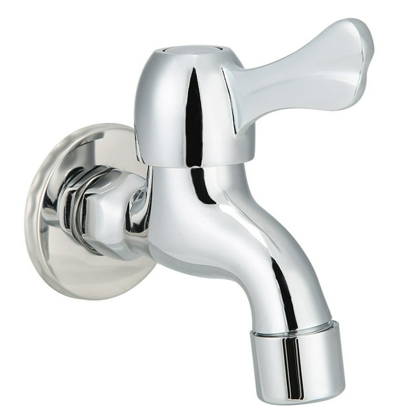 Grifo G1/2in Cobre Frío Apertura Rápida Grifo Pequeño Lavadora Fregona Piscina Cuenca Grifo De Agua