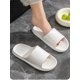 thumbnail image 2 of Preppy Pink Slippers For Women, Minimalist Single Band Slides, 2 of 2