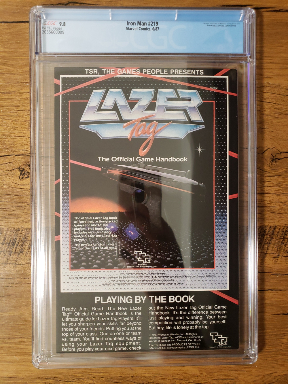 Iron Man #219 - CGC 9.8 Comic Book