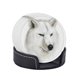thumbnail image 2 of Posavasos de cuero de 6 piezas, posavasos de lobo para bebidas, posavasos para tazas, regalo de inauguración de la casa, ideal para la decoración del hogar, 2 of 7