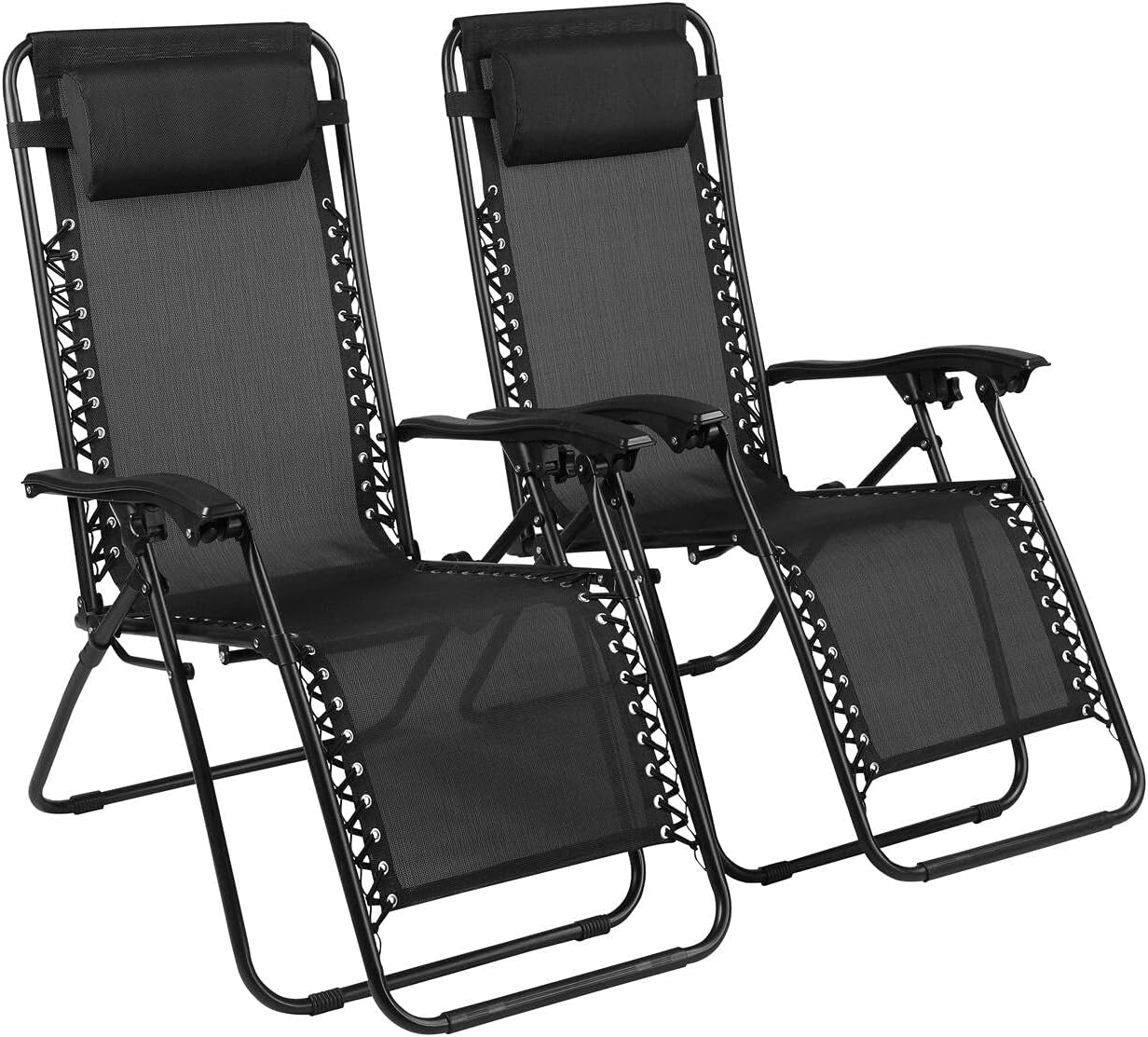 Zero Gravity Chairs Set of 2 Pool Lounge Chair Zero Gravity Recliner Zero Gravity Lounge Chair