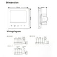WIFI LCD Thermostat for Floor Heating and Wall Mounted Furnace