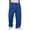 17*Royal Blue, variant on Mens Joggers, Loose Fit Wide Leg Sweatpants, Elastic Waist Casual Daily Jogger Trousers With Pockets Dark Blue XL