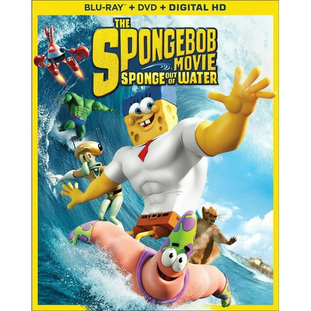 The Spongebob Movie Sponge Out Of Water Blu Ray Walmart Com