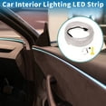 thumbnail image 2 of Cuerda de luz LED EL de 5m Unique Bargains Cable de luz de neón flexible para decoración interior de automóviles Controlador de cableado (12v) Blanco, 2 of 7
