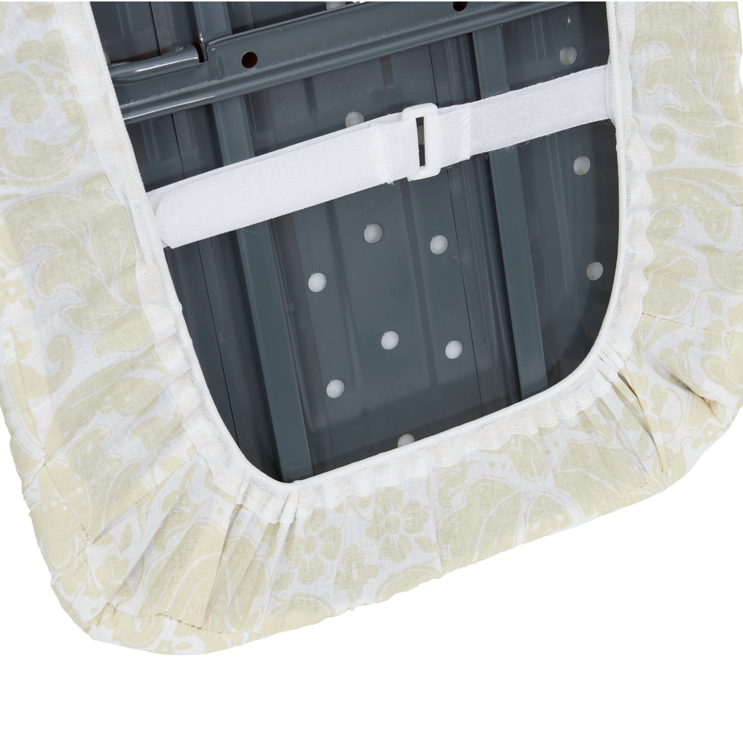Seymour Home Products Ultimate Replacement Cover and Pad, Yellow Damask, Fits 53"-54"x13"-14"