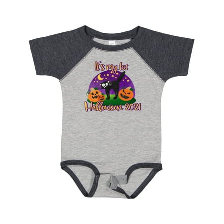 

Inktastic It s My 1st Halloween 2021 Gift Baby Boy or Baby Girl Bodysuit