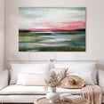 thumbnail image 2 of Elephant Stock Greenfield Landscape Abstract Wall Art - Horizontal Canvas Wall Art - Living Room Wall Decor - Abstract Canvas - Blue And Green Decor - 51" x 34", 2 of 8