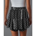 thumbnail image 4 of Pantalones cortos Onlypuff Flowy Chiffon con volantes para mujer XL, 4 of 5