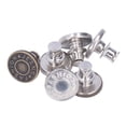 thumbnail image 4 of Buttons For Jeans 12Pcs Detachable And Removable Jean Button Pins Jean Button Pins Replacement Metal Pants Button Pins For Denim Clothing Jeans Pants Bags, 4 of 8