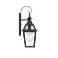 thumbnail image 5 of Jackson 1-Light Outdoor Wall Lantern in Matte Black with Gold Highlights, 5 of 5