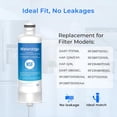 thumbnail image 2 of Waterdrop WD-F45 Replacement for Samsung® DA97-17376B, HAF-QIN/EXP, DA97-08006C, RF28R7201SR, RF28R7351SG, WD-F45, Refrigerator Water Filter, 6 Filters, 2 of 9