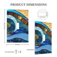 thumbnail image 3 of Disketp Stained Glass Ocean Wave Decorative Light Switch or Outlet Wall Plate with Safety Cover-Style T, 3 of 6