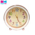 thumbnail image 2 of Reloj Despertador Analógico Diseño Moderno Números Colores blanco, 2 of 6