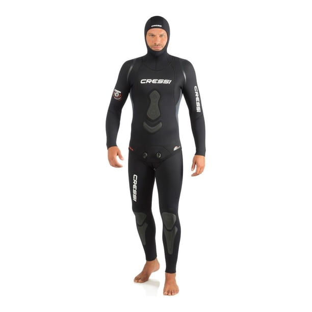 Traje 2 piezas para Caballero Cressi Apnea Neopreno de 3.5mm Talla L Negro