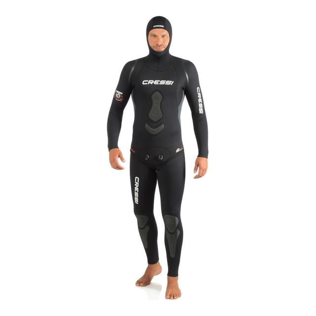 Traje 2 piezas para Caballero Cressi Apnea Neopreno de 5mm Talla L Negro