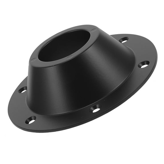 Moluckfu Stable Aluminum RV Table Base Black 1Set for Campers and RVs