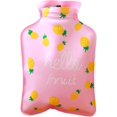 thumbnail image 2 of Zhuge Portable Hot Water Bottle for Hand Body Warm Cute Small Hot Water Bags for Pain Relief Classic Hot Water Bottle for Sore Muscles After Exercise (A), 2 of 5