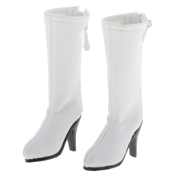 Zapatos ñeca Yotijar Ropa de arranque de muñeca de 12 pulgadas blanco