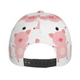 thumbnail image 7 of Wukai Kawaii Pigs Baseball Cap: Comfortable, Stylish, and Adjustable Hat for Sports, Daily Wear, and Outdoor Activities-One Size, 7 of 7