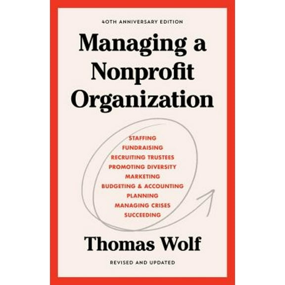 Pre-Owned Managing a Nonprofit Organization: 40th Anniversary Revised and Updated Edition (Paperback) 1982158972 9781982158972