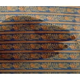 thumbnail image 4 of oneOone Viscose Chiffon Fabric Leaves & Floral Block Print Sewing Fabric BTY 42 Inch Wide, 4 of 4