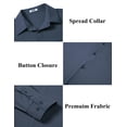 thumbnail image 5 of COOFANDY Dress Shirts for Men Muscle Fit Shirts for Men Wrinkle Free Dress Shirts, 5 of 6