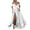 White, variant on Ketyyh-chn99 Sun Dresses for Women Casual Wedding Gown Casual Sleeveless Flowy Pleated Sun Beach Boho Elegant Swing Party Dresses White,L