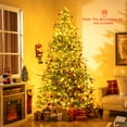 thumbnail image 3 of 8FT Pre-Lit Artificial Christmas Tree w/400LED Lights 11 Modes 890 Branch Tips, 3 of 10