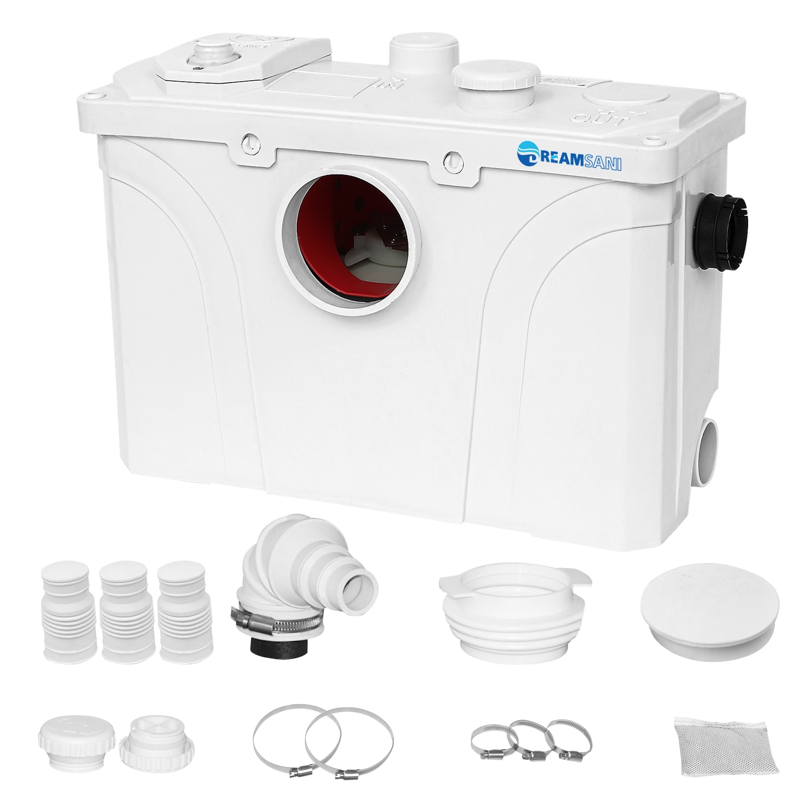700Pro Pressurized Pump, 700W Horsepower with 4 Inlets, Pipeline Pump Type is a Sump Pump