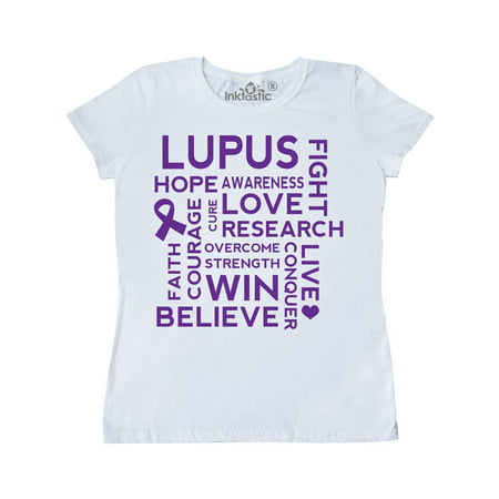 Lupus Awareness Walk Slogan Ribbon Women's (Best Slogan For Teamwork)