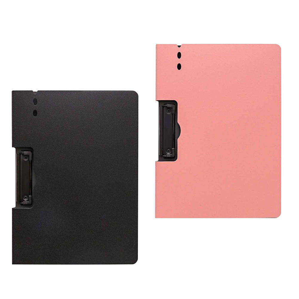 Toyandona Document Writing Tablets Clip Board Folder 2Pcs 12.4X9.1X0.6In