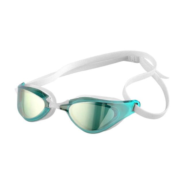 Gafas de natación, gafas de buceo, visión , antivaho, portátiles, para deportes de natación, de natación para buceo, adultos y adolescentes Plata cian