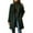 Blackish Green, variant on Yigetop Overcoat for Women Women's Plaid Coat Retro Lapel Plaid Coat Long 2025 Fall Jacket Jacket Casual Elegant Work Suit Business Dress Plus Size Winter Coats for Women Blackish Green L