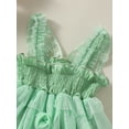 thumbnail image 6 of Jxzom Toddler Baby Girl Butterfly Dress Sleeveless Tulle Tutu Wings Fairy Ruffle Birthday Party Princess Dresses, 6 of 8