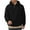 Black, variant on Mens Sweatshirts Long Sleeved Half Zip Pullover Hoodless Top Casual Solid Color Loose Pullover Sweatshirt
