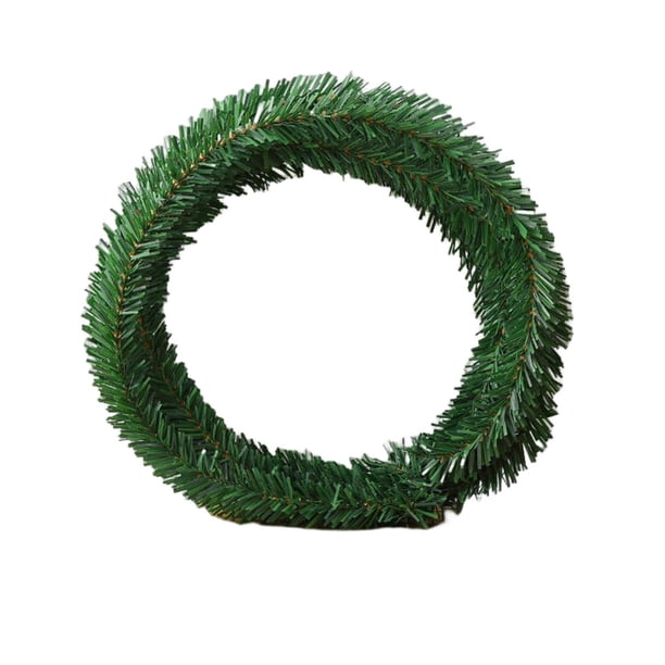 Bearachild Guirnalda de pino de 5,5 M, 1/4 Uds., de árbol de Navidad, cinta de aro de mimbre, decoración de cartel, suministros para arreglos de Kits de decoración para fiestas PC 1 Bearachild HA040236-01
