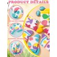 thumbnail image 2 of Calcetines peludos con forma de huevos de conejo de Pascua, 6 pares, para mujeres y niñas, 2 of 6