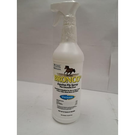 Farnam Bronco Equine Fly Spray - Citronella Scent, Spray - 32 oz