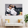 thumbnail image 4 of Coi Leray Rap Singer Poster (13) Canvas Wall Art Poster Decorative Bedroom Modern Home Print Picture Artworks Posters 16x24inch(40x60cm), 4 of 6