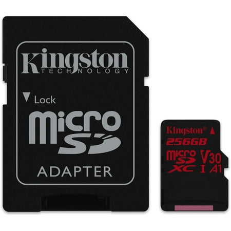 Kingston 256GB Canvas React microSDXC Card
