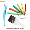 thumbnail image 3 of 6 Color Fin Comb Brush, Lightweight Coil Cleaning Brush Maintain Circulation Environmental   for Refrigerator, 3 of 8