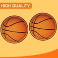 thumbnail image 4 of Platos para fiesta Fitoyplak 60 piezas 18 cm diseño de baloncesto, 4 of 6