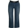 Women's Plus Sparkle Stud Jeans with Belt