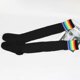 thumbnail image 4 of Fashion Thigh High Stockings Rainbow Striped Women Warm Over Knee Sock Long Socks Festival Holiday Cosplay Tights Navy Blue, 4 of 4