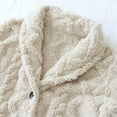 thumbnail image 4 of Pijamas de forro polar para mujer, ropa de dormir, conjunto de pijamas suaves, conjunto de ropa de descanso cálida, 4 of 5