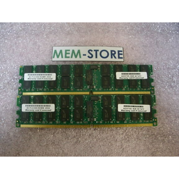 A2257195 A2257196 8GB 2X4GB DDR2 Memory Dell PowerEdge (3rd Party)