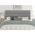thumbnail image 2 of Etta Tufted Upholstered Headboard Grey King, 2 of 5