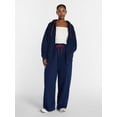 thumbnail image 2 of Athletic Works Women's Wide Leg Fleece Pants, 30'' Inseam, Sizes XS-XXXL, 2 of 6
