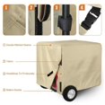 thumbnail image 3 of Generator Cover 38"x28"x30" Resistant Waterproof Thick 600D Oxford, 3 of 10